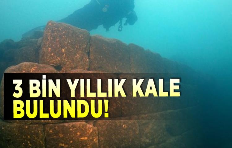 3 bin yıllık kale bulundu!