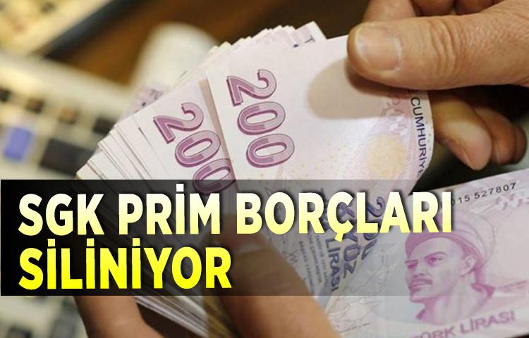SGK prim borçları siliniyor