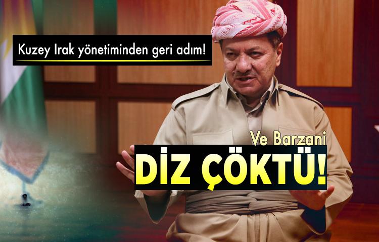 Kuzey Irak yönetiminden geri adım!