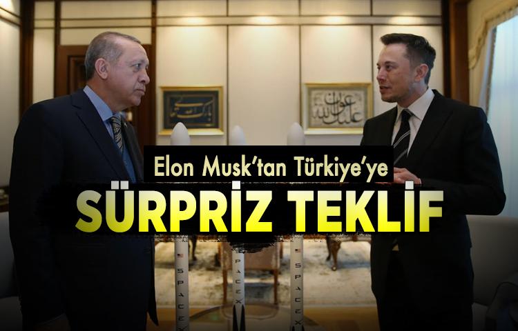 Elon Musk’tan Türkiye’ye sürpriz teklif