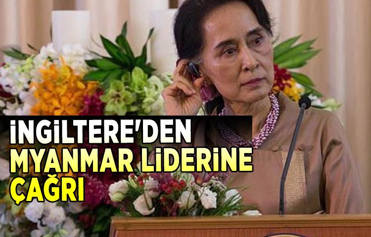 İngiltere'den Myanmar liderine çağrı