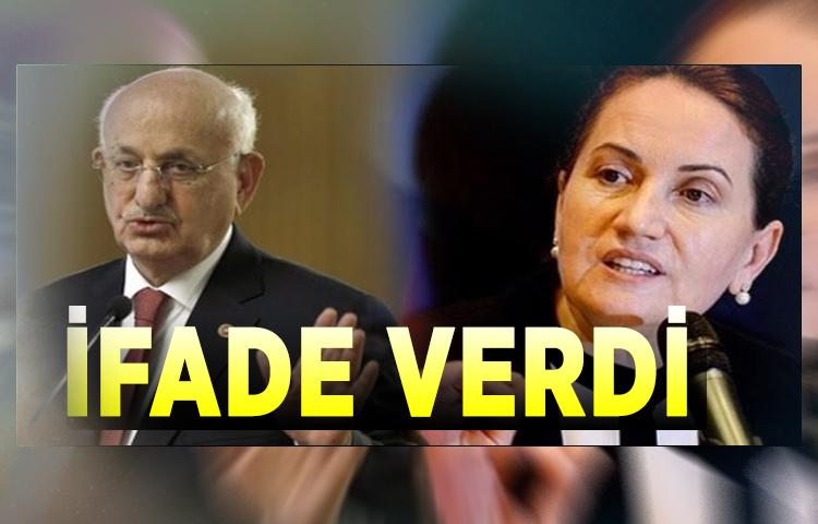 Akşener ifade verdi