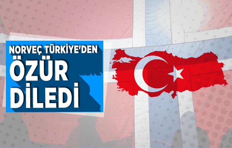 Norveç Türkiye'den özür diledi