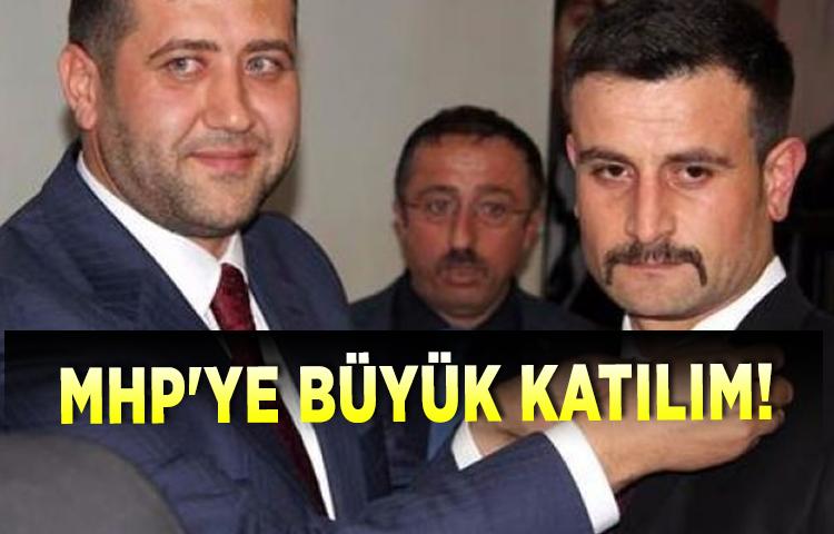 MHP'ye büyük katılım!