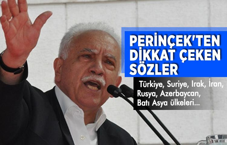 Perinçek'ten dikkat çeken sözler