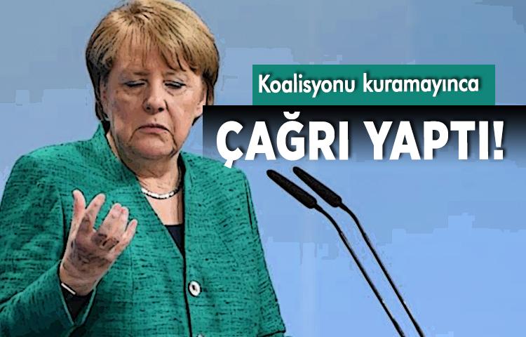 Merkel'den flaş çağrı!