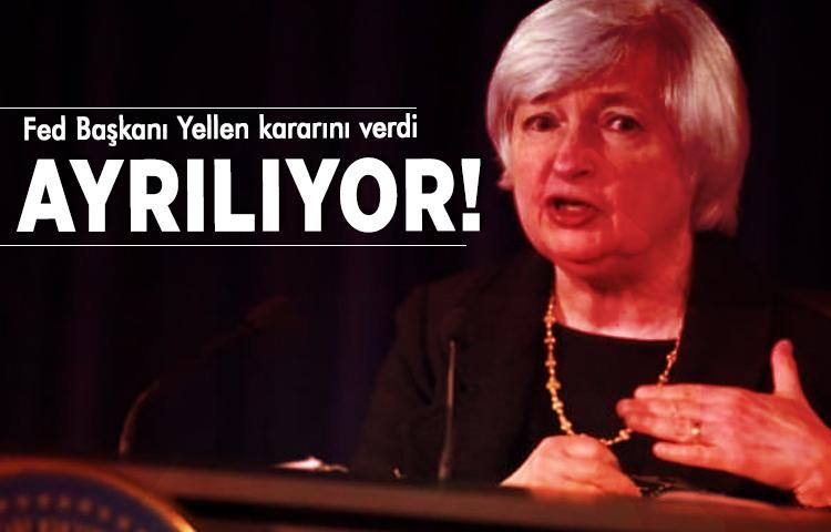 Fed Başkanı Yellen'den önemli karar!