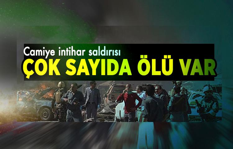 Camiye intihar saldırısı: Çok sayıda ölü var