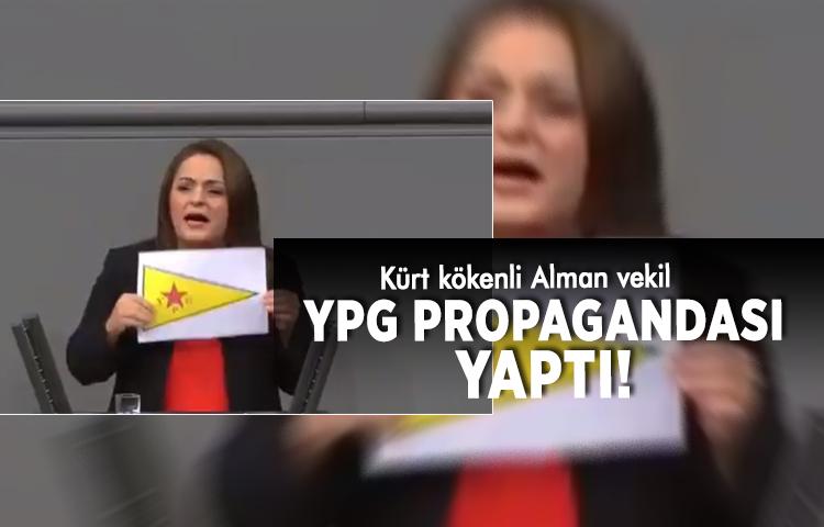 Kürt kökenli Alman vekil YPG propagandası yaptı!