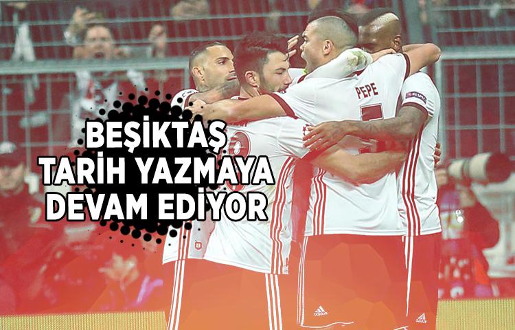 Beşiktaş tarih yazmaya devam ediyor