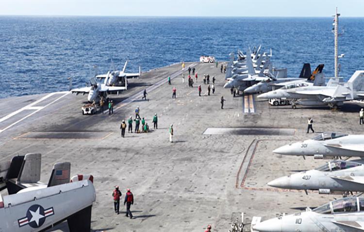 ABD'ye ait hava aracı düştü