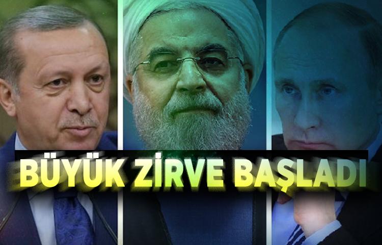 Büyük zirve başladı