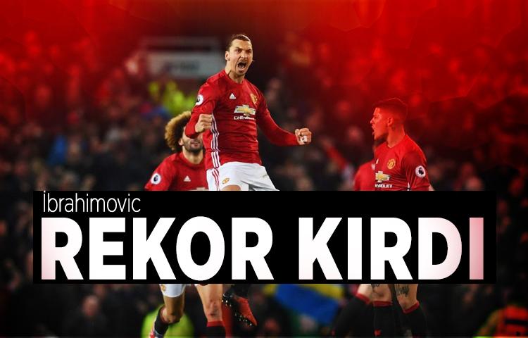 İbrahimovic rekor kırdı 