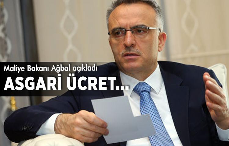 Maliye Bakanı Ağbal'dan asgari ücret açıklaması
