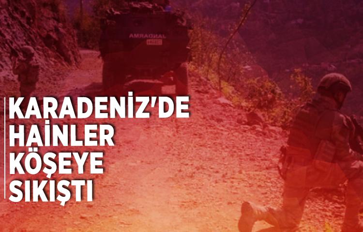 Karadeniz'de hainler köşeye sıkıştı!