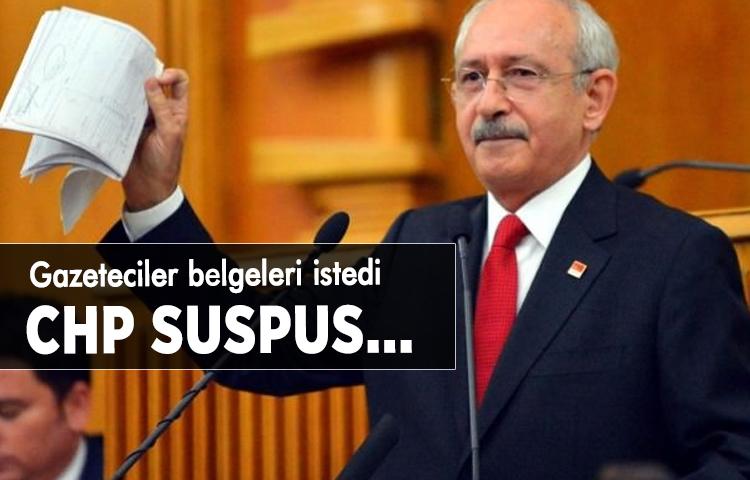 Belgeleri isteyen gazetecilere CHP'den tuhaf cevap!