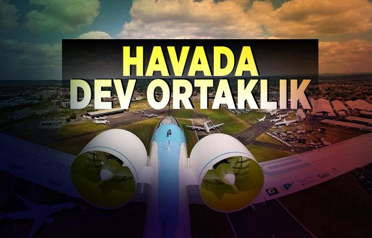 Havada dev ortaklık