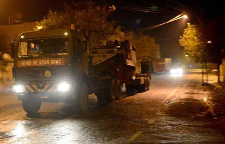 Kilis'e askeri sevkiyat!