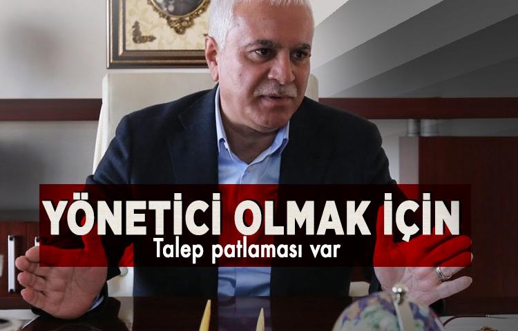 Yönetici olmak için talep patlaması var 