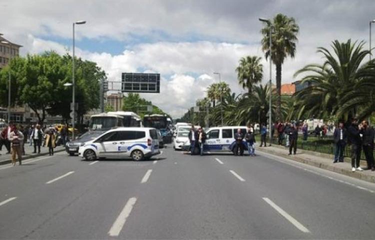 Vatan caddesi'nde sıcak dakikalar