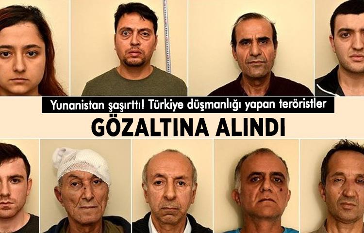 Yunanistan'da teröristler gözaltına alındı