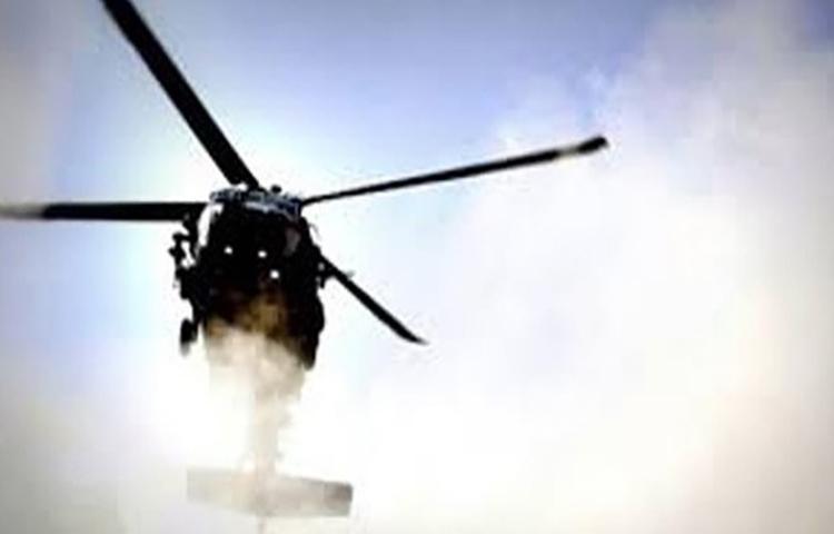 Suriye rejimine ait helikopter düşürüldü!