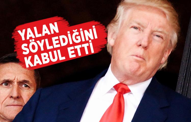 Flynn yalan söylediğini kabul etti