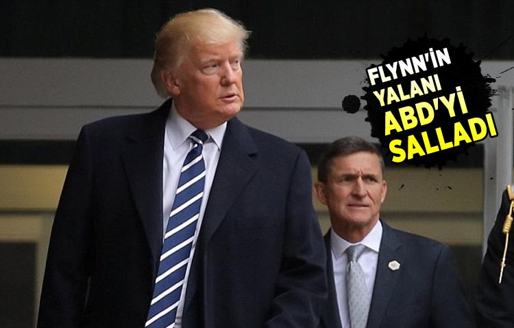 Flynn'in yalanı ABD'yi salladı
