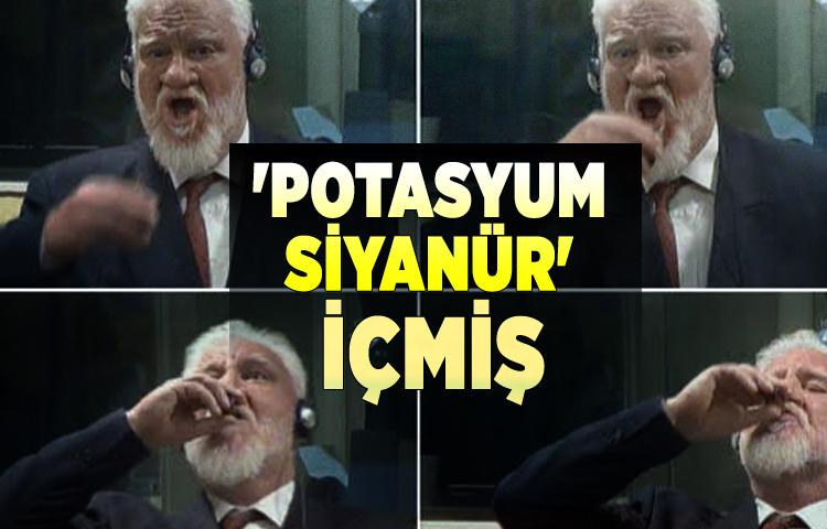 'Potasyum siyanür' içmiş   