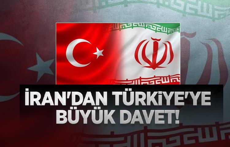 İran'dan Türkiye'ye büyük davet!