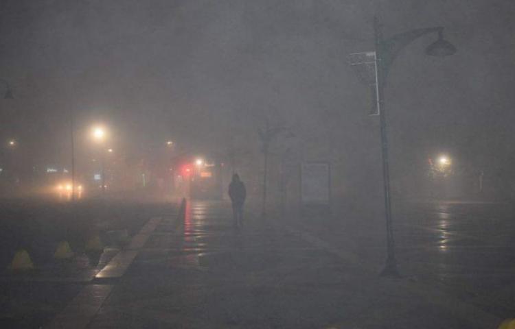 Malatya'yı yoğun sis vurdu!