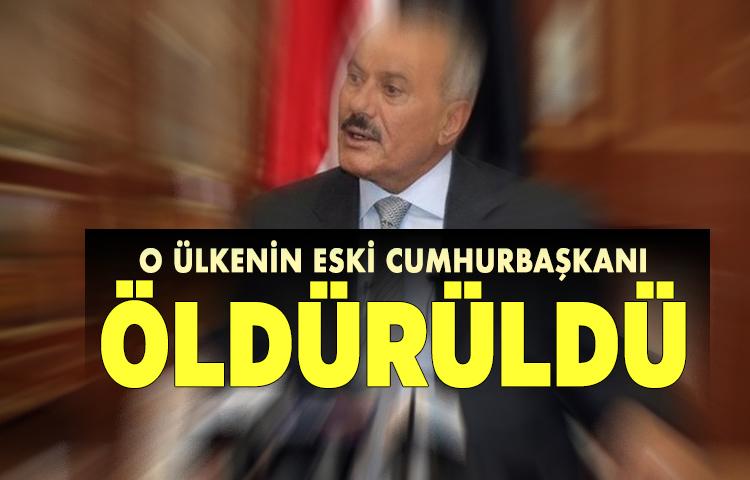 O ülkenin eski Cumhurbaşkanı öldürüldü