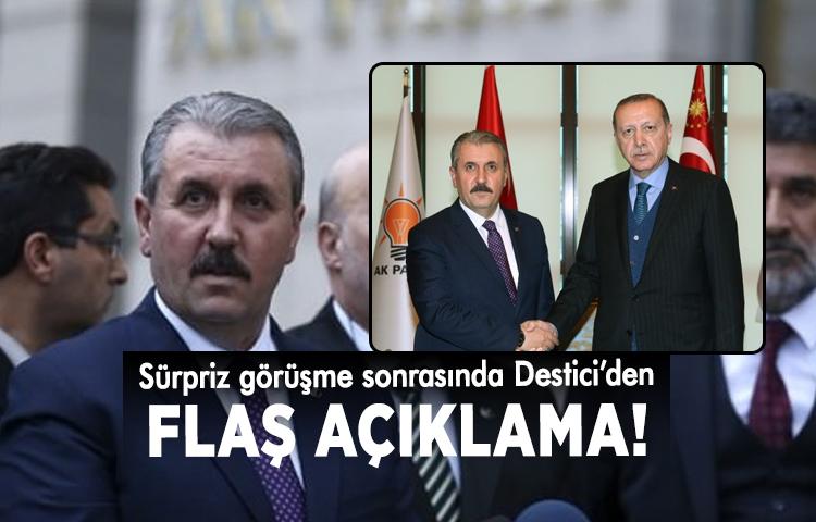 Destici: Çok faydalı ve yararlı bir görüşme