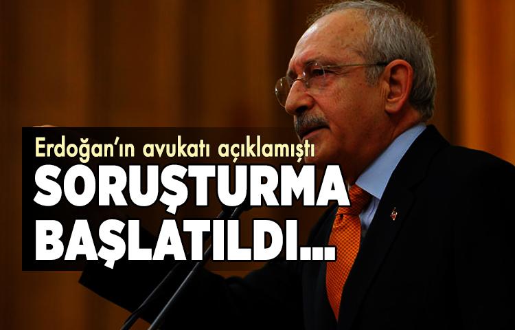 Erdoğan’ın avukatı açıklamıştı! Soruşturma başlatıldı…