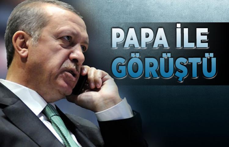 Cumhurbaşkanı Erdoğan Papa ile görüştü
