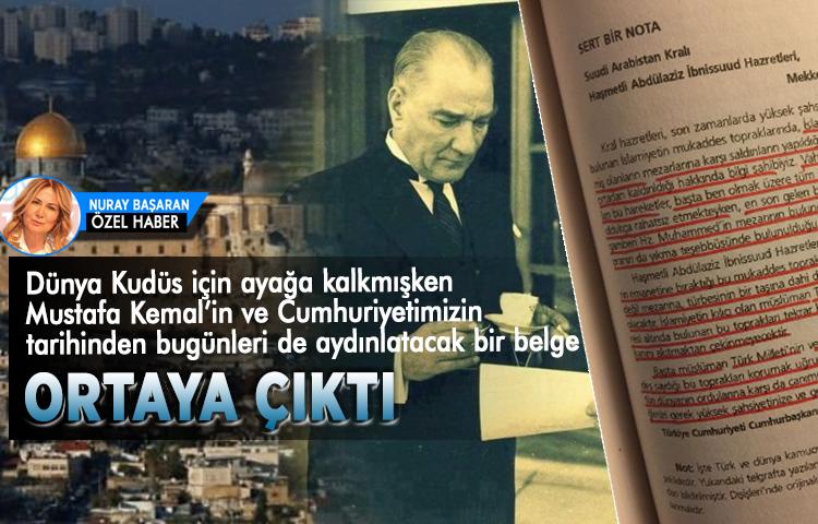 Mustafa Kemal böyle davranmıştı