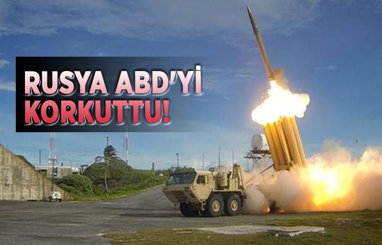 Rusya ABD'yi korkuttu!