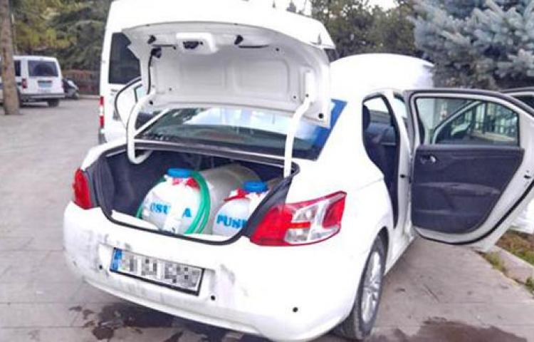 Akaryakıt hırsızları polisi bile şaşırttı