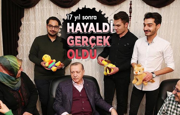 Üçüzlerin hayali, gerçek oldu