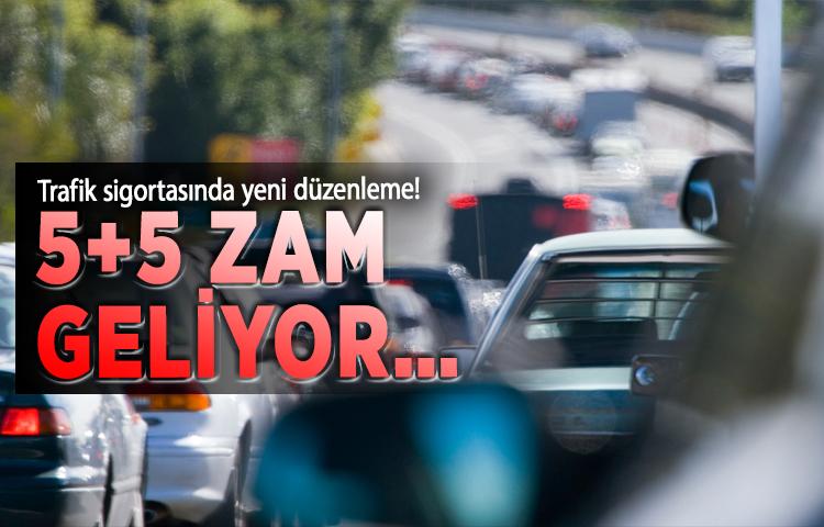 Trafik sigortasında yeni düzenleme! 5+5 zam geliyor…