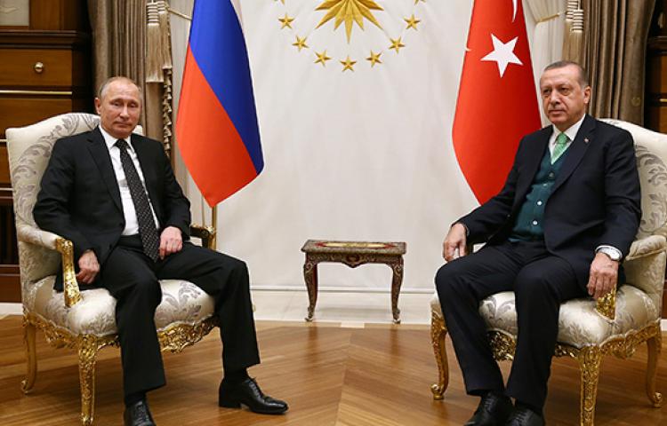 Kritik Erdoğan ile Putin görüşmesi sona erdi