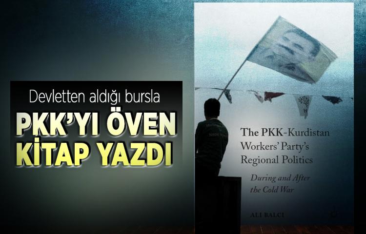Devletten aldığı bursla PKK’yı öven kitap yazdı