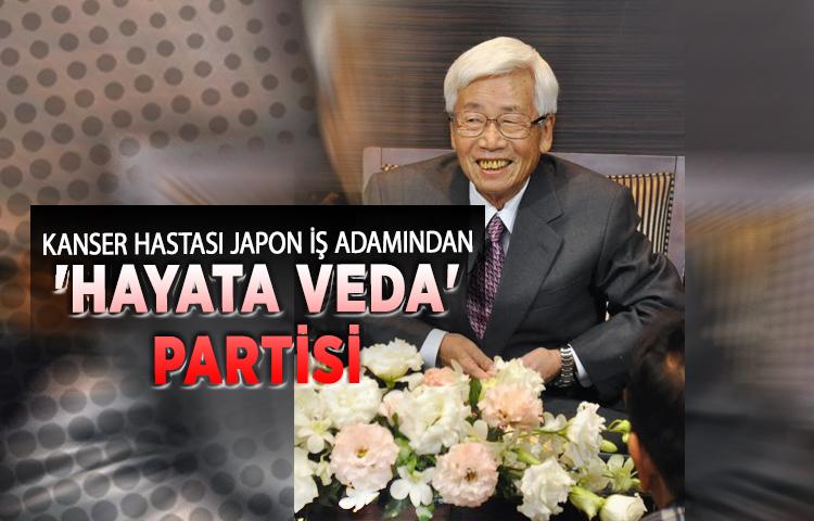 Japon iş adamından 'hayata veda' partisi