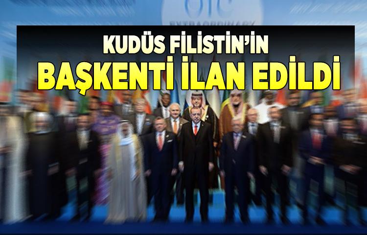Kudüs Filistin’in başkenti ilan edildi