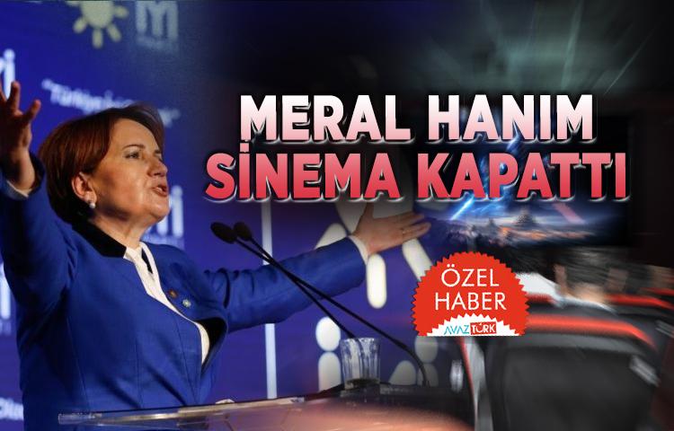 Meral Hanım sinema kapattı