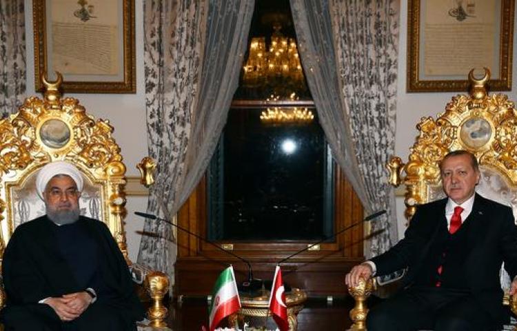 Erdoğan, Ruhani'yi kabul etti