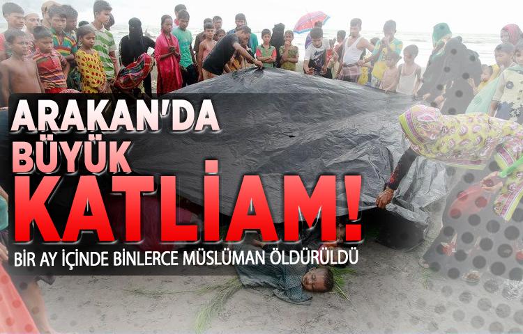 Myanmar'da bir ay içinde binlerce Müslüman öldürüldü