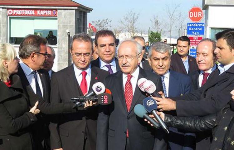 Kılıçdaroğlu, Berberoğlu'nu ziyaret etti