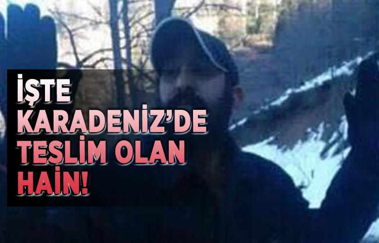 Karadeniz'de teslim olan hainin fotoğrafı ortaya çıktı