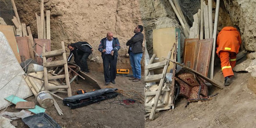 Garnizon Komutanlığı'na kazılmış tünel bulundu